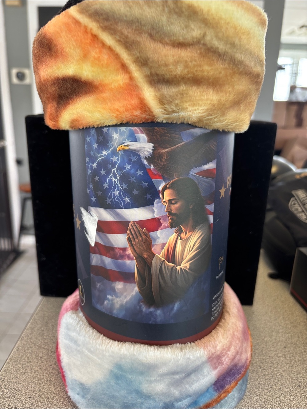 Altitude Home Pride & Heritage American Throw - Velvet Plush